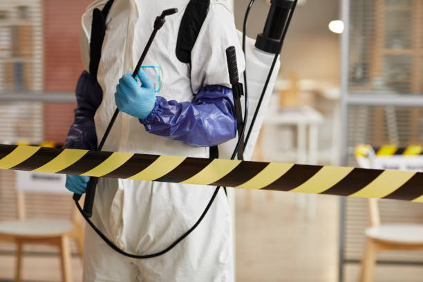 Professional Unattended Death Cleanup technician working in Port Orford, OR